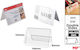 Madrid Papel Doppeltes Schreibtisch-Name-Stand 148x105mm