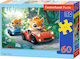 Kids Puzzle Tiger Tour 60pcs Castorland