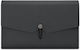 13-Section File Folder Elastic A4 Black