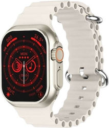 UX7 With 7 Straps Smartwatch White