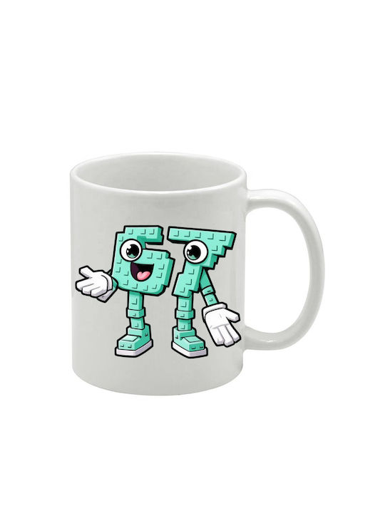 White Mug Six-seven