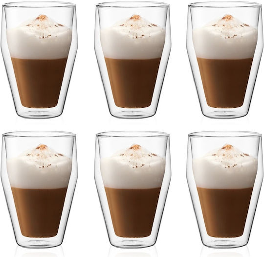 Bodum Titlis Coffee/Freddo Glass Glasses 350ml 10482-10-12 6pcs