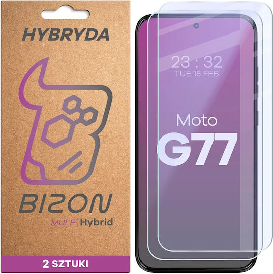 Bizon Tempered Glass (Motorola Moto G77 5g)
