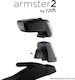Renault Erfassen Rhd Rechtslenker 13>17 Auto-Armlehne 2 Schwarz Tasche V01575+v01563 Rati 2er Set