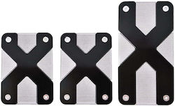 Autoline Pedal 1095 Black Silver