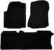 Car Mats Luxury Quality Black Compatible Nissan Evalia 5-Seater Model 2009 Set of 4