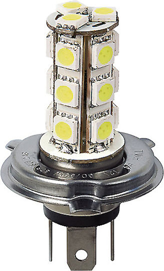 H4 12v P43t 360lm Hyper-led54 18smdx3chips 6.500k Κουτι 2τεμ Εντυπωσιασμο