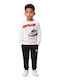 Kids Sweatpants Set White