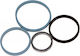 Set de inele de etanșare pentru răcitorul de ulei Citroen 1.6hdi 110436