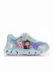 Kids Sneakers with Hoop & Loop Closure Grey