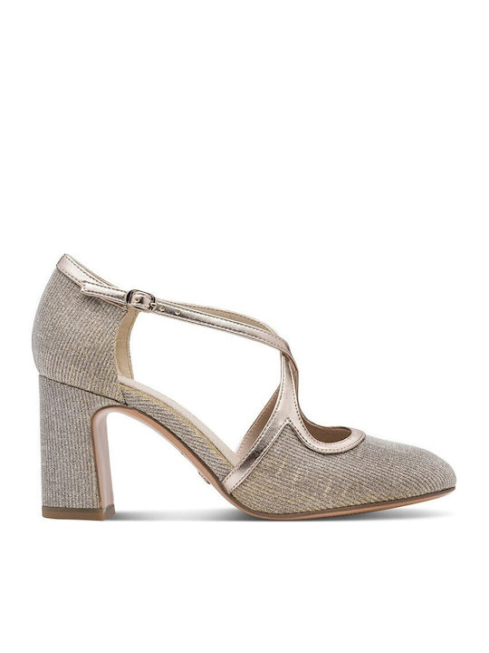 Spitze Zehe Pumps Gold Damen