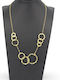 Necklace From Gold Plated Silver