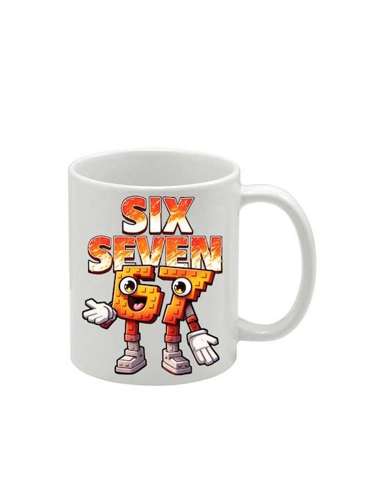 White Mug Six-seven