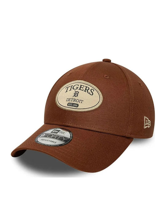 New Era Detroit Tigers Mlb Patch 9forty Ajustabil Capă Maro 60915779