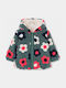 Kids Short Green Coat