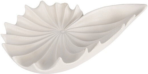 Decorative Ceramic White Platter 25.5x16.5x7cm