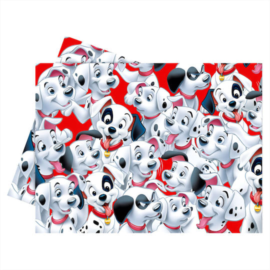 Dalmatian Dogs Party Tablecover 180 X 280 Cm