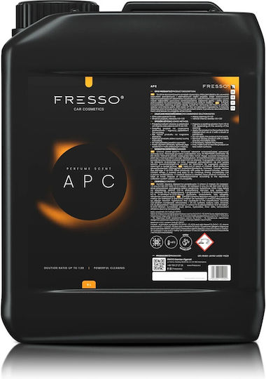 Fresso Concentrated All Purpose Cleaner APC 5 L Interior Exterior Surfaces Dilution Up To 1:30-1 Pc 159990/fre 159990/fre