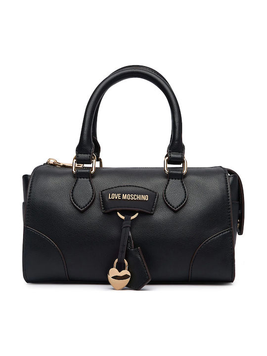 Leather Women's Shoulder Bag Black