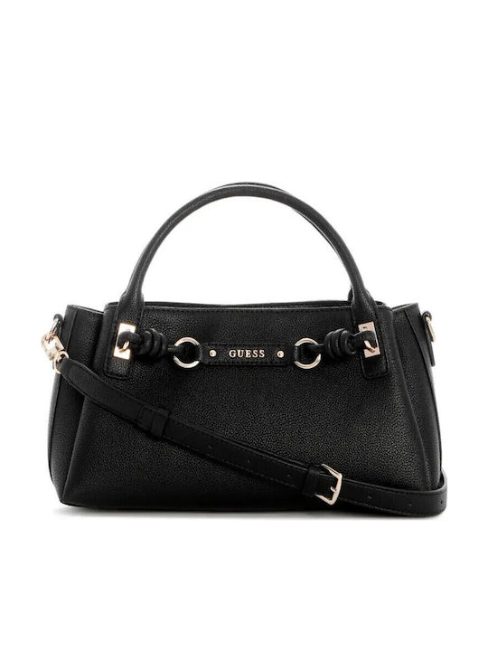 Guess Guess Damen Satchel Tasche Schwarz
