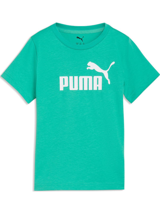 PUMA Tricou Pentru Copii Blue Logo Tee