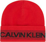 Calvin Klein Beanie Unisex Σκούφος Πλεκτός σε Κ...