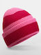 Beanie Unisex Knitted Beanie in Pink Colour