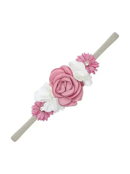 Baby Headband In Pink Colour