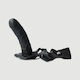 Hollow Male Strap On Belt & Vibration No 84 Hollow Vibrating Male Strap On 17 Cm Black