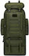 Military Backpack from Polyester Green 100lt