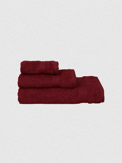 Sunshine Ameli Face Towel 50x100cm Burgundy Weight 550gsm