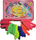 Colorful Hair Scrunchies Set 24 Pieces Ø2.5cm
