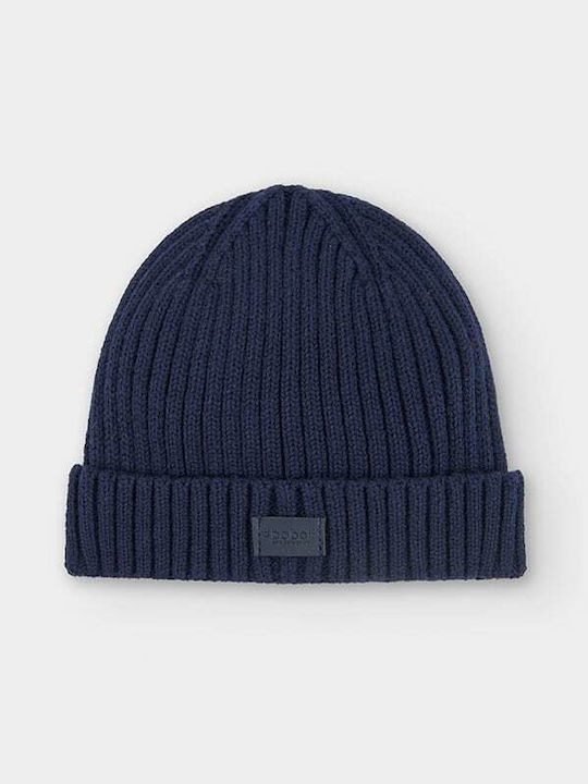 Kids Knitted Beanie Navy Blue