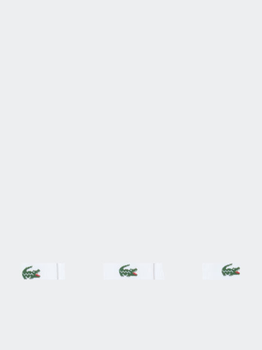 Lacoste Κάλτσες Λευκό 3Pack