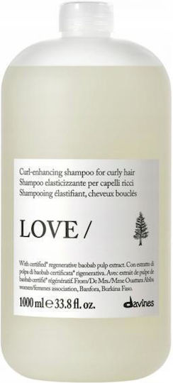 Davines Love Curl Shampoo for Reconstruction/Nourishment for Curly Hair 1000ml