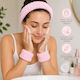 Spa Make-up Stirnband Und Armbänder Set 3 Stück