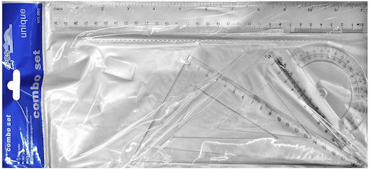 Geometrische Werkzeuge Set=4 Stück 30cm Justnote 8147
