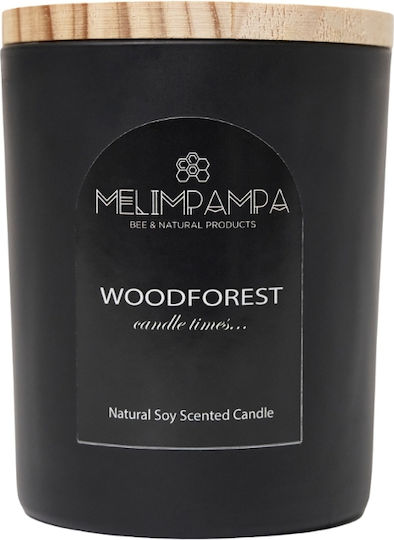 MeliMpampa Aromatic Soy Candle In Jar With Woodforest Perfume 205gr AR KE WOOD B205 MeliMpampa Aromatic Soy Candle In Jar With Woodforest Perfume 205gr AR KE WOOD B205