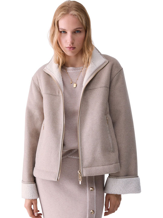 Дамско Sabbia Melange Half Coat