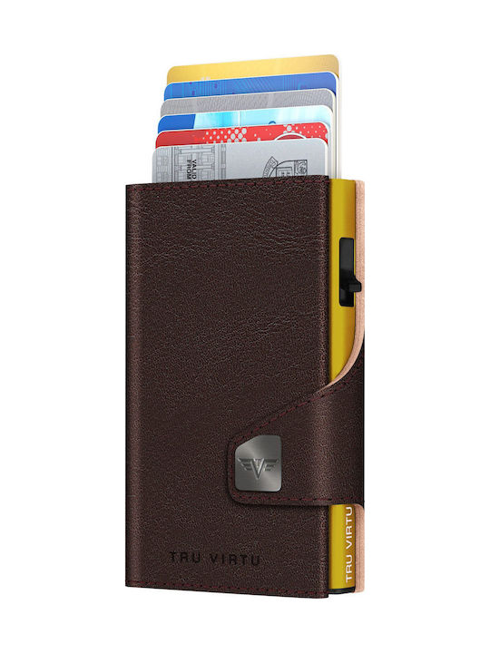 Tru Virtu Click & Slide Men's Wallet with RFID ...