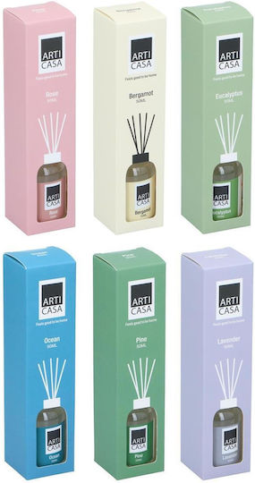 Diffuser 6αρώματα 50ml/2,5x2,5x18,2 Cm