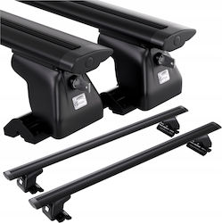 Amos Bare de Acoperiș din Aluminiu pentru BMW Seria 1 1502 5D 2012-2019 Negre Amos Bare de Acoperiș din Aluminiu pentru BMW Seria 1 1502 5D 2012-2019 Negre