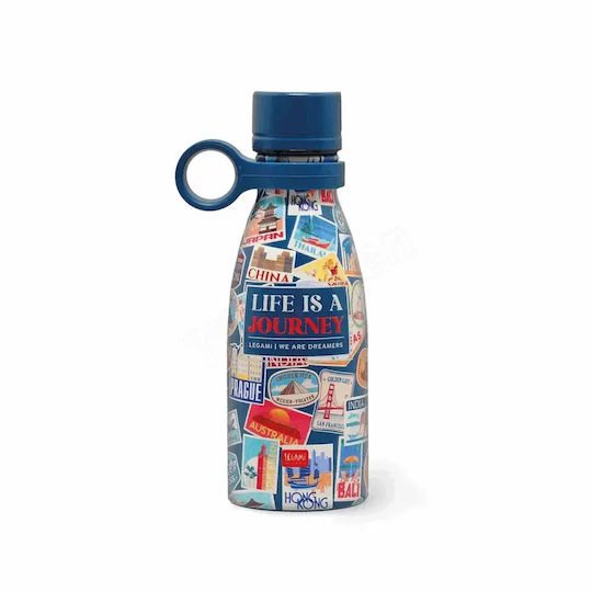 Legami Milano Stickers Bottle Thermos Stainless Steel 300ml Multicolour