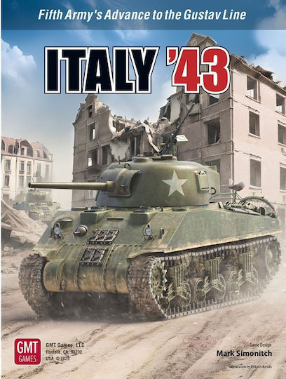 Επιτραπέζιο Παιχνίδι Italy '43 για 1-2 Παίκτες 14+ Ετών GMT_2514 (EN) GMT Games