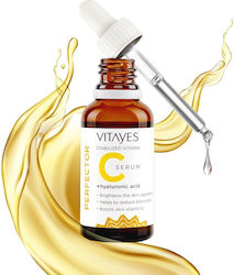 Vitayes Perfector Moisturizing Serum Booster for Face with Vitamin C & Hyaluronic Acid for Brightening & Blemishes 30ml