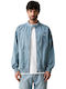 Herren Jacken Hellblau