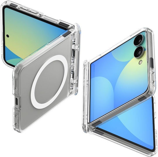 Spigen Ultra Hybrid Pro Back Cover Silicone / Plastic Transparent (Galaxy Z Flip8)