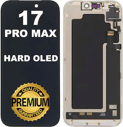 OLED екран със сензорен механизъм за Apple Iphone 17 Pro Max (Черен)
