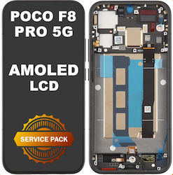 Xiaomi Ecran Cu Ramă Pentru Xiaomi Poco F8 Pro 5G Negru Xiaomi Ecran Cu Ramă Pentru Xiaomi Poco F8 Pro 5G Negru