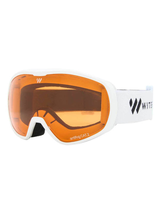 Witeblaze Μάσκα Σκι & Snowboard Παιδική Λευκή